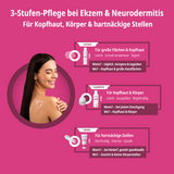Ekzem & Neurodermitis Intensiv Bundle (Creme + Lotion + Shampoo)