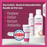 Ekzem & Neurodermitis Intensiv Bundle (Creme + Lotion + Shampoo)
