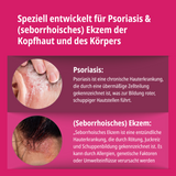 Psoriasis & Ekzem Shampoo für Kopfhaut & Körper