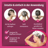 Psoriasis & Ekzem Shampoo für Kopfhaut & Körper