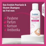 Psoriasis & Ekzem Shampoo für Kopfhaut & Körper