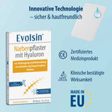 Narbenpflaster mit Hyaluron - 2 Stück