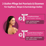 Psoriasis & Ekzem Kopfhaut & Haut Set – Lotion & Shampoo