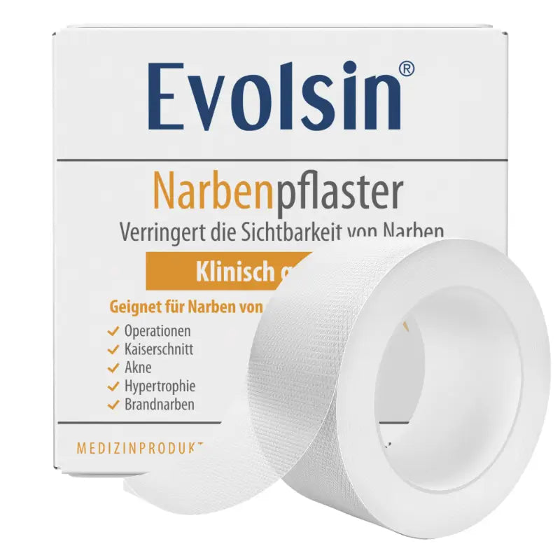 Evolsin Silikon-Narbenpflaster zur Behandlung alter und neuer Narben