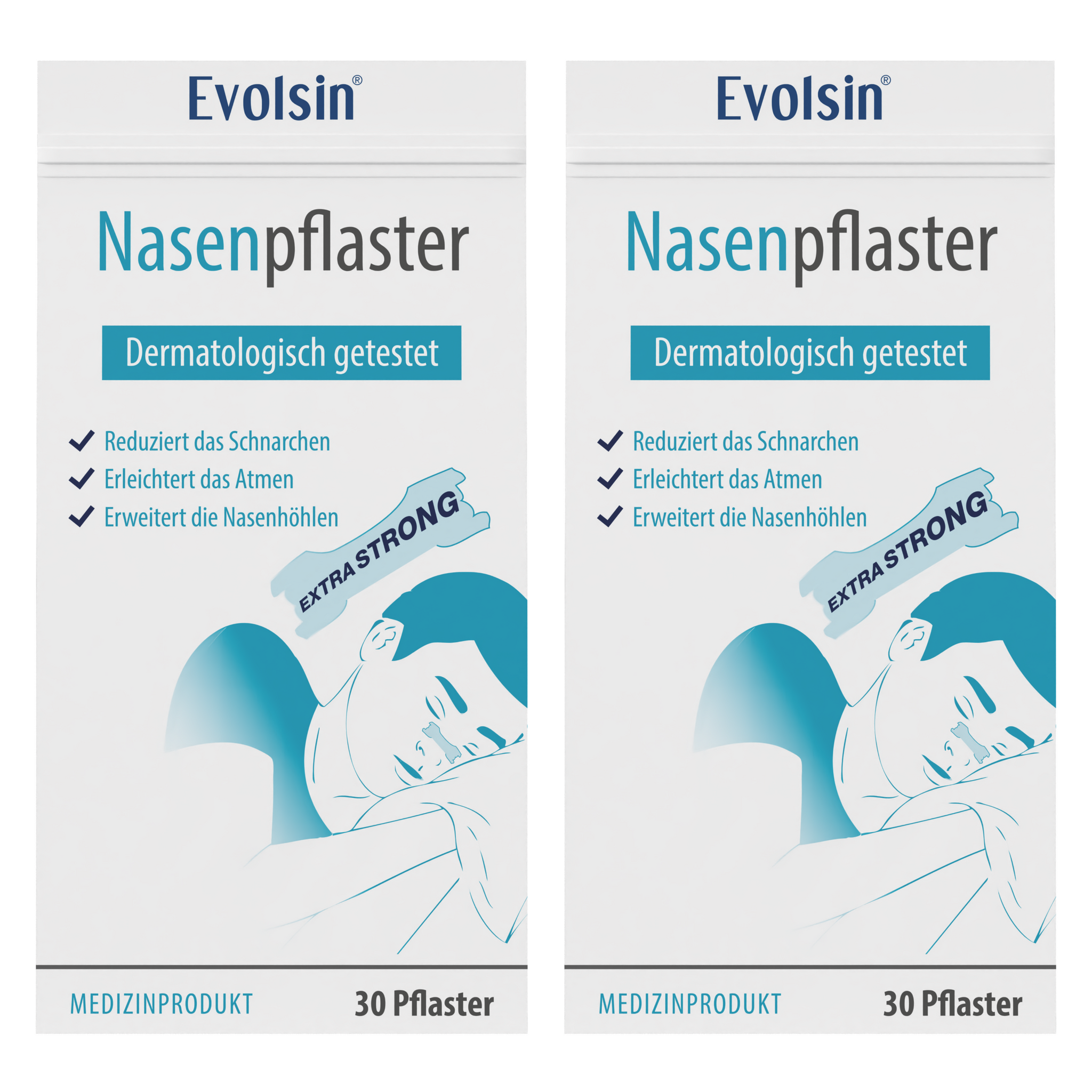 Anti Schnarch Nasenpflaster Doppelpack