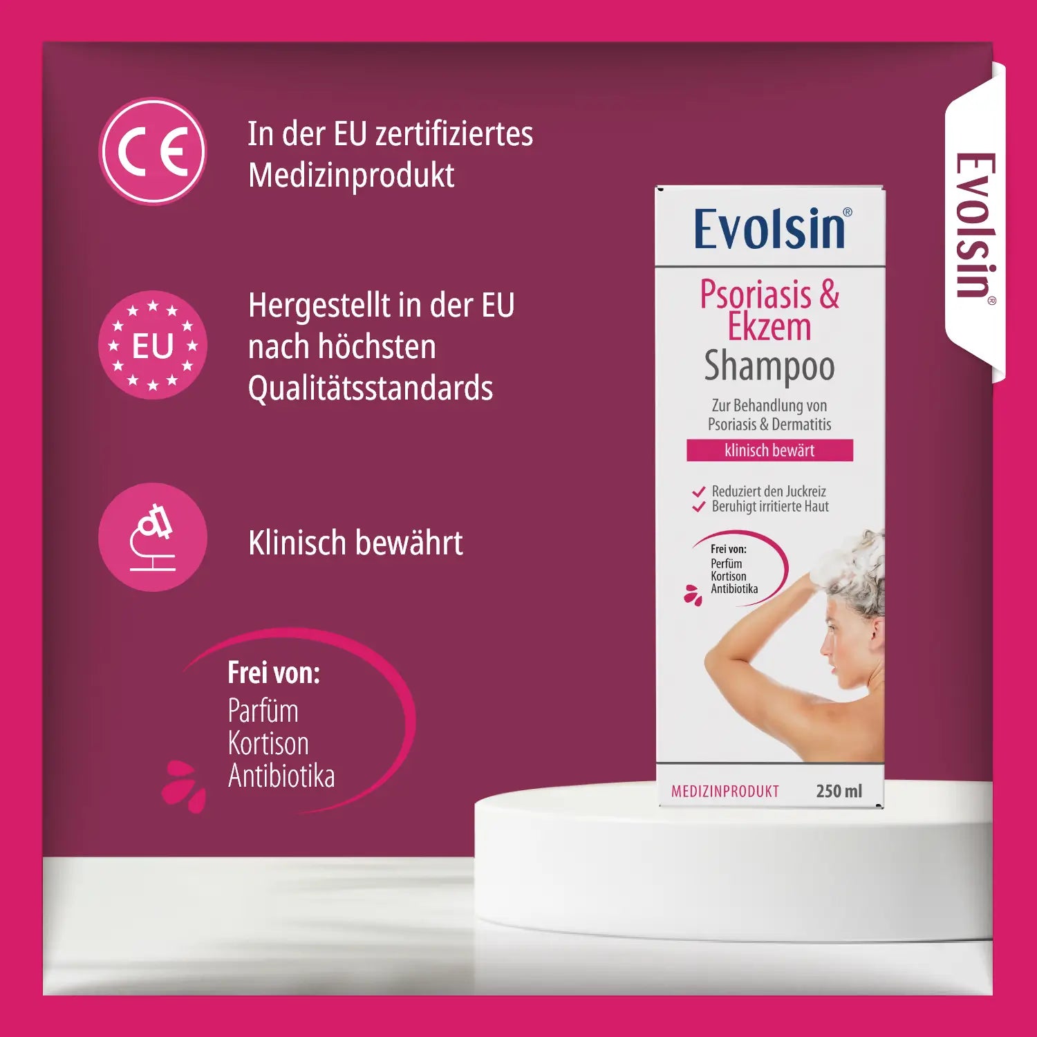 Psoriasis & Ekzem Shampoo 3er Pack
