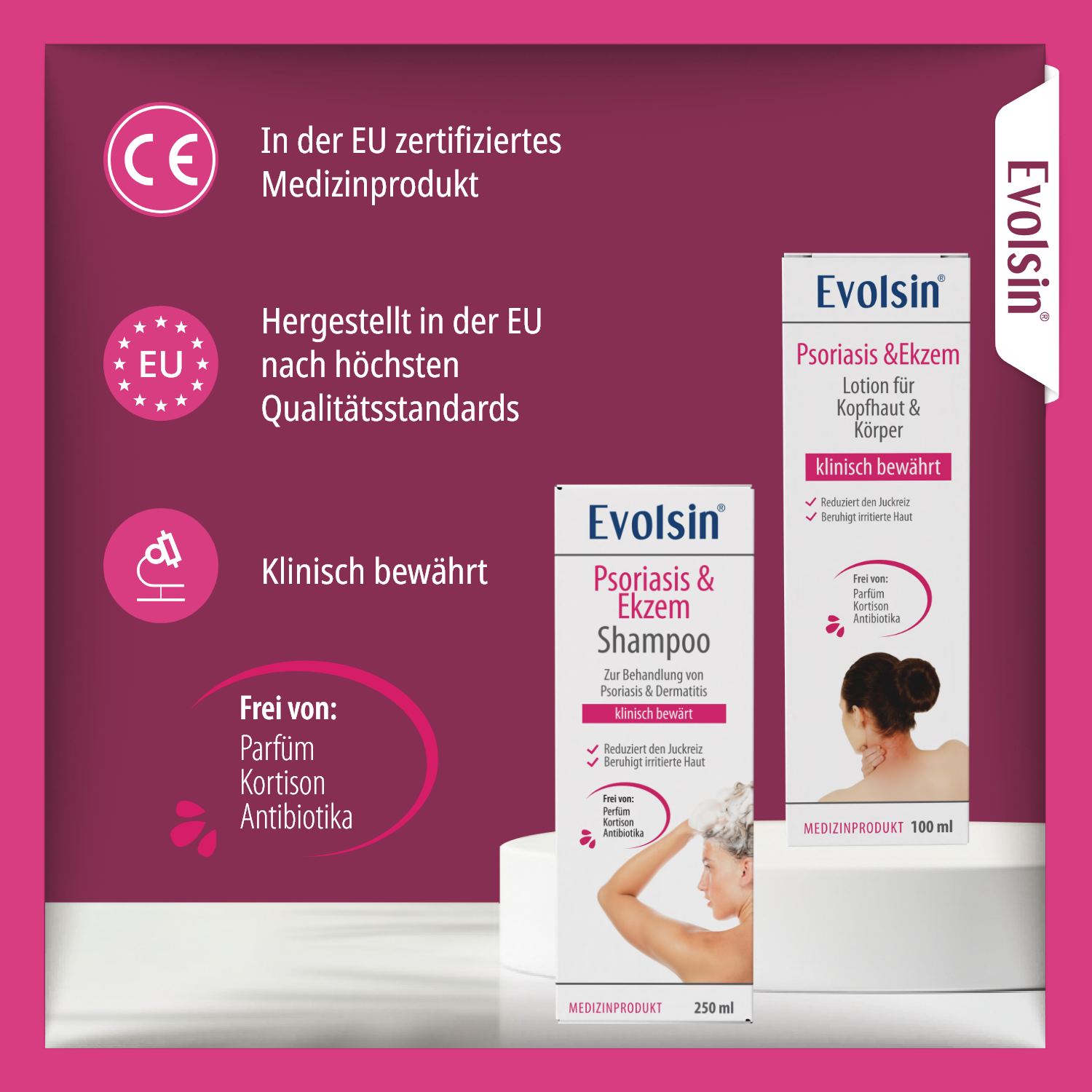 Psoriasis & Ekzem Bundle (Lotion + Shampoo)