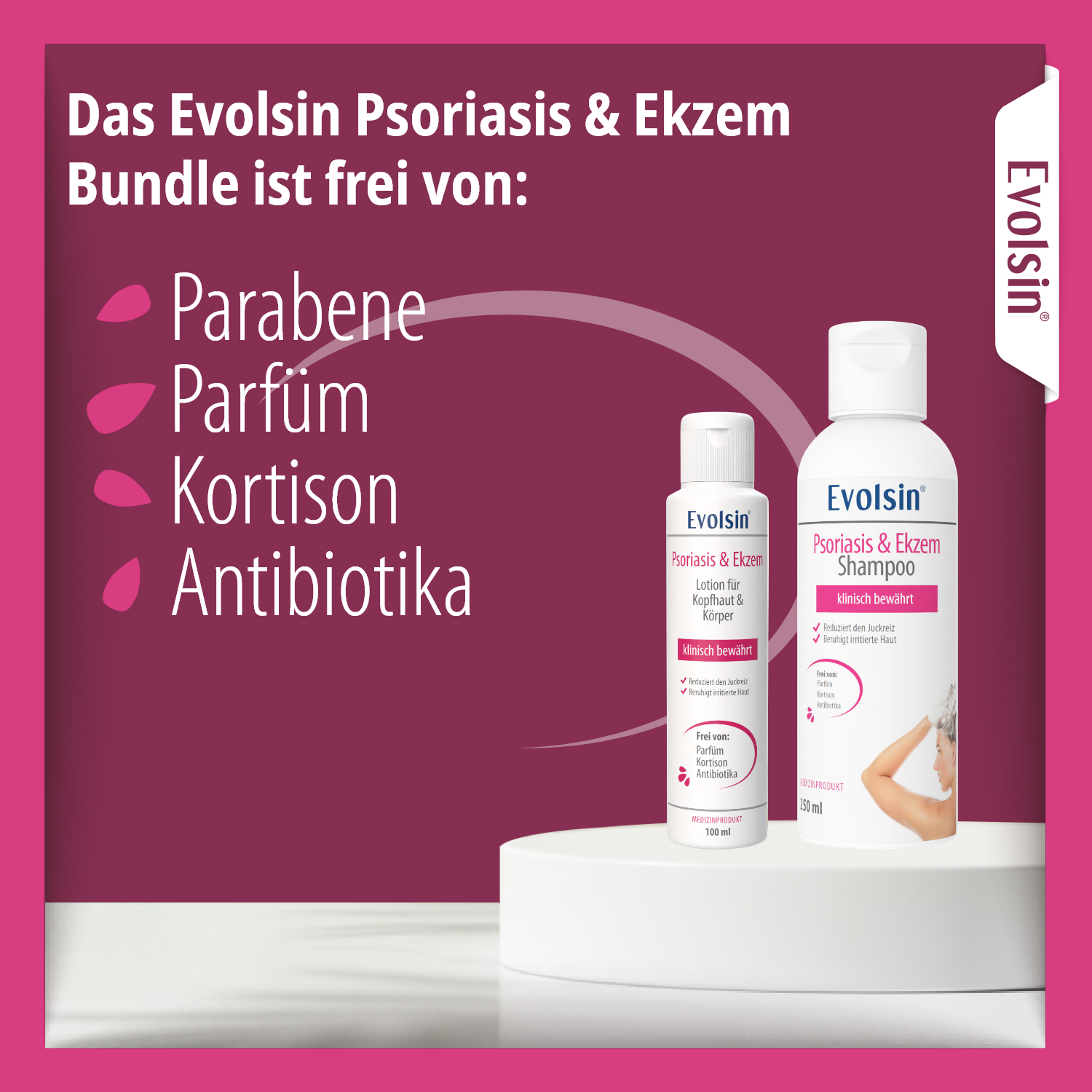 Psoriasis & Ekzem Bundle (Lotion + Shampoo)