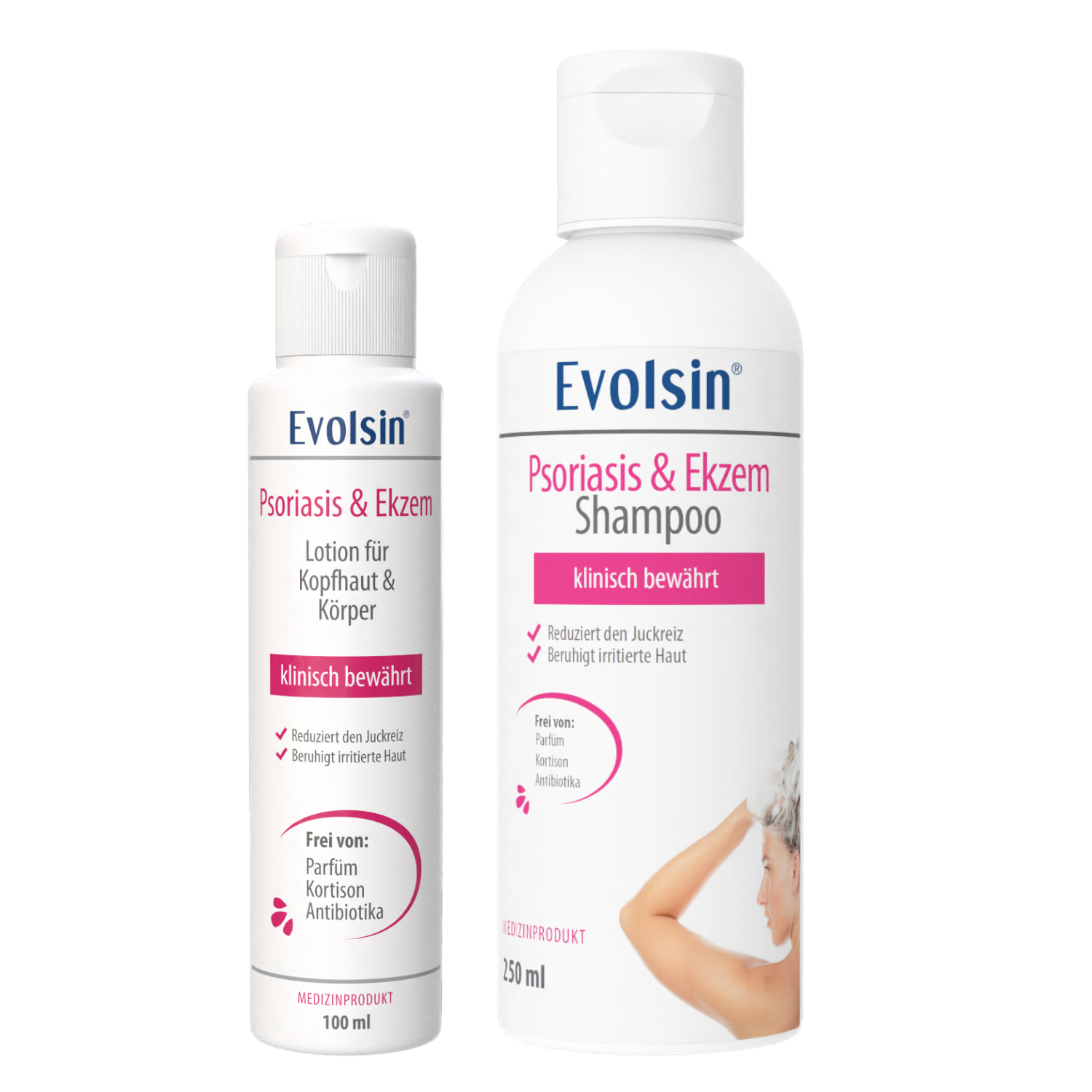 Psoriasis & Ekzem Bundle (Lotion + Shampoo)