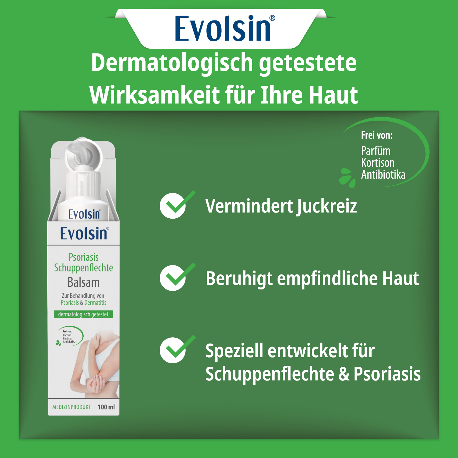 Psoriasis Schuppenflechte Balsam, 100ml