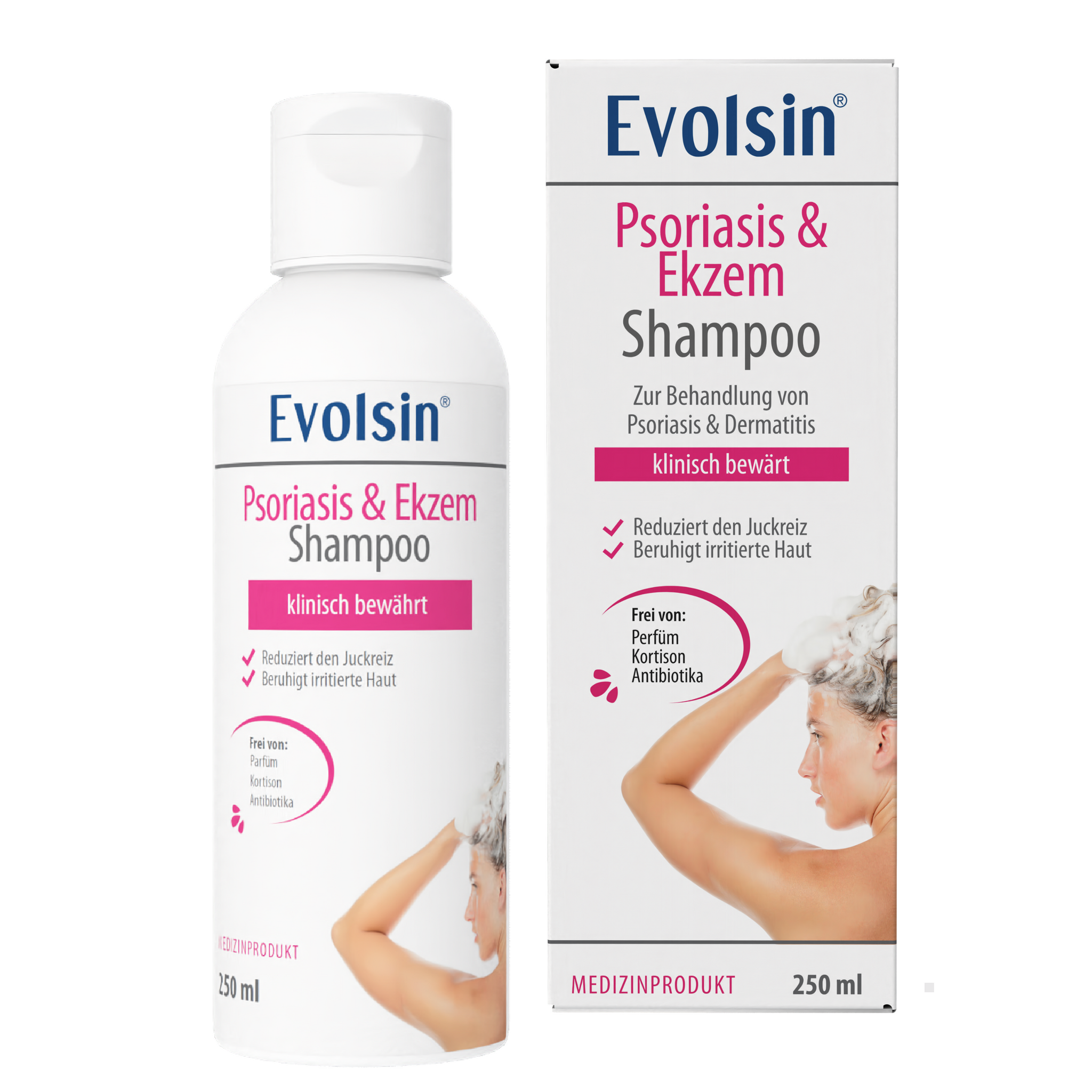Psoriasis & Ekzem Shampoo für Kopfhaut & Körper