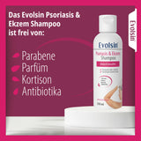 Psoriasis & Ekzem Shampoo für Kopfhaut & Körper