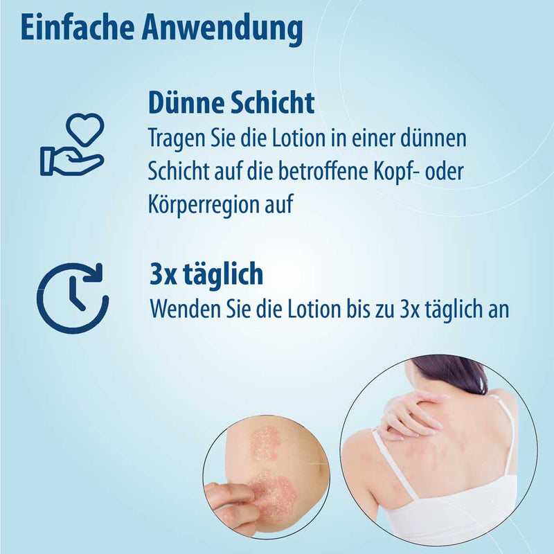 Psoriasis & Ekzem Lotion für Kopfhaut und Körper