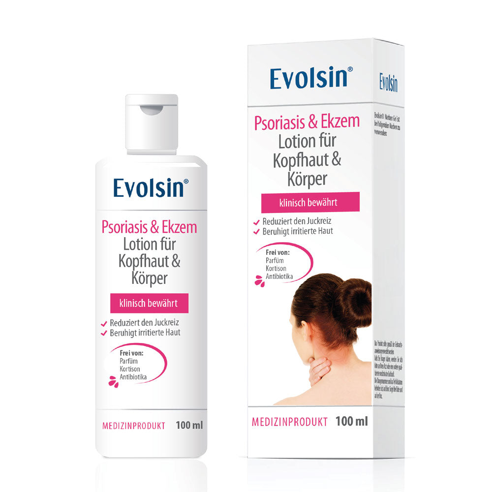 Psoriasis & Ekzem Lotion für Kopfhaut und Körper