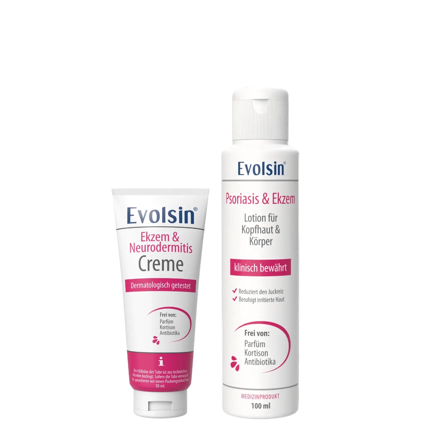 Ekzem Hautpflege Set – Creme & Lotion