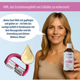 Anti Cellulite Öl Set mit Roller