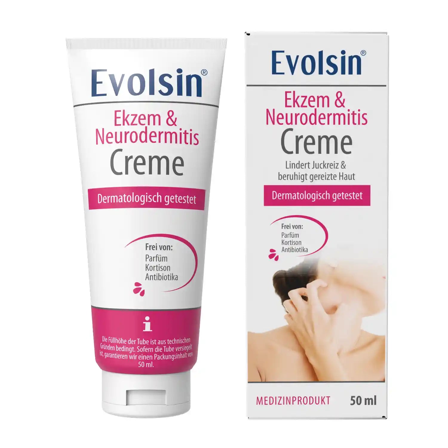 Ekzem & Neurodermitis Creme OHNE Kortison, 50ml