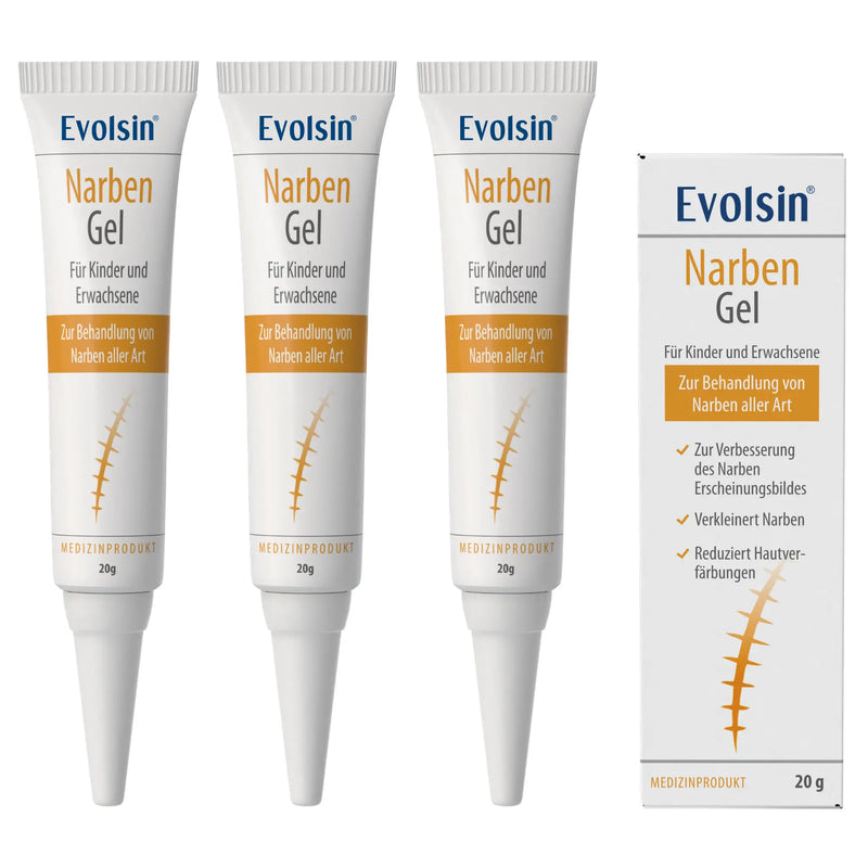 Evolsin Narben-Gel 20g für Kinder & Erwachsene