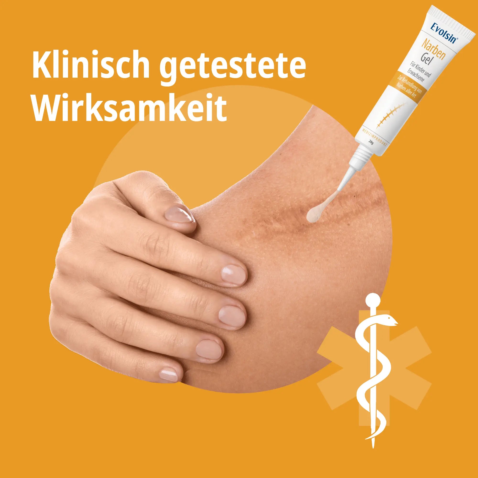 Narben Intensiv-Kur: Narbengel + Narbenpflaster