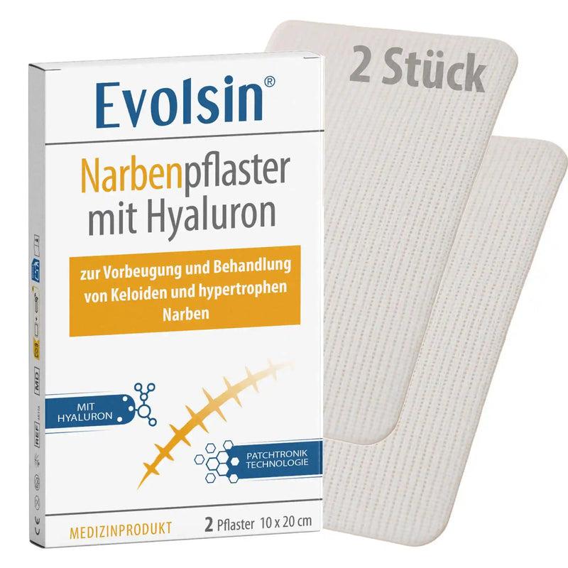 Narbenpflaster mit Hyaluron - 2 Stück