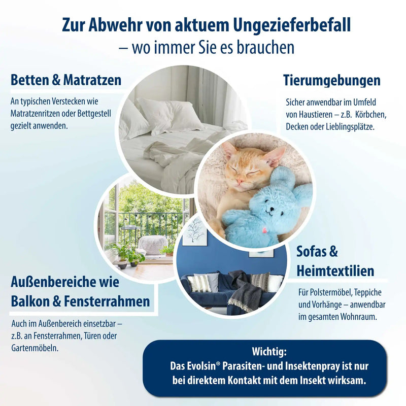 Parasiten- und Insektenspray