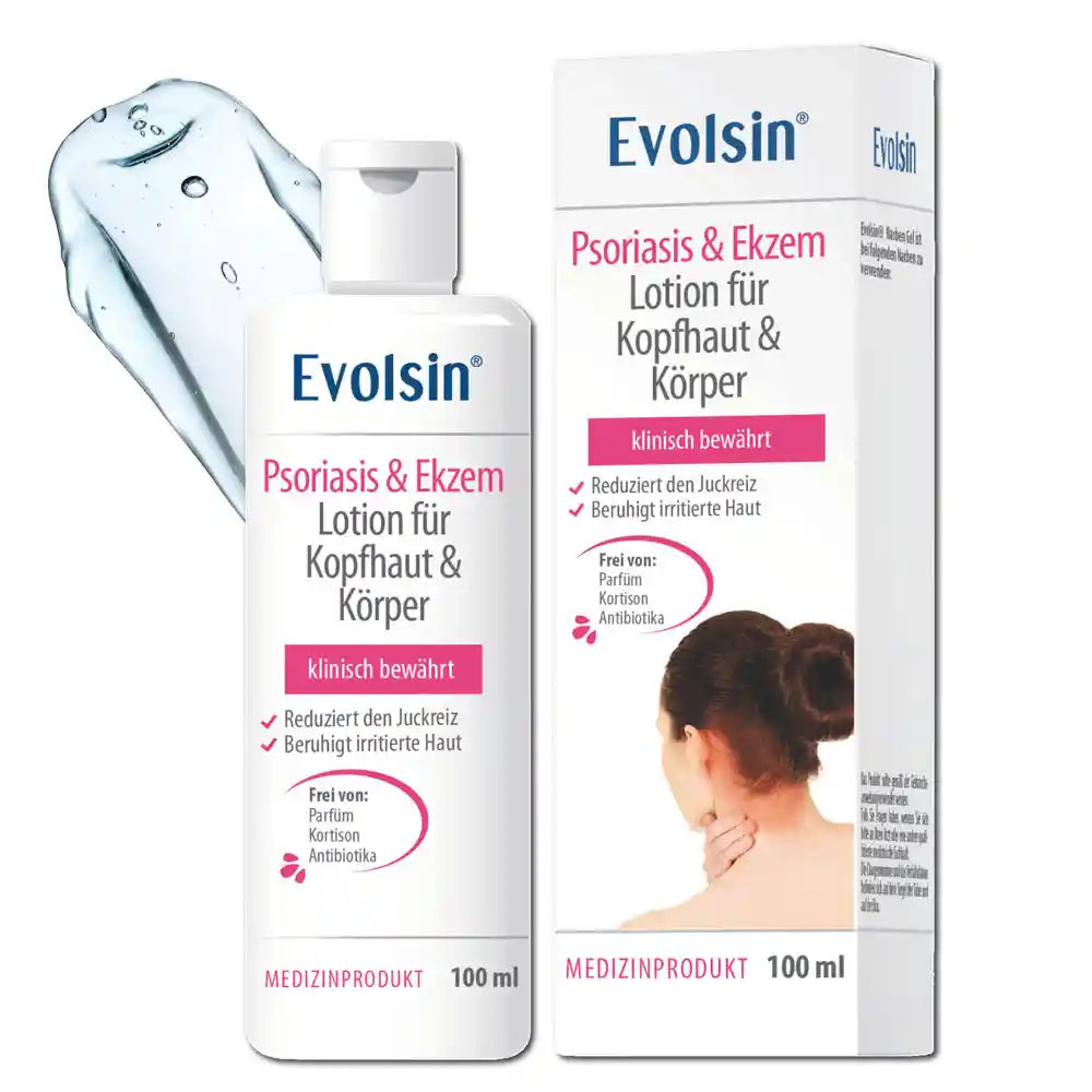 Psoriasis & Ekzem Lotion für Kopfhaut und Körper