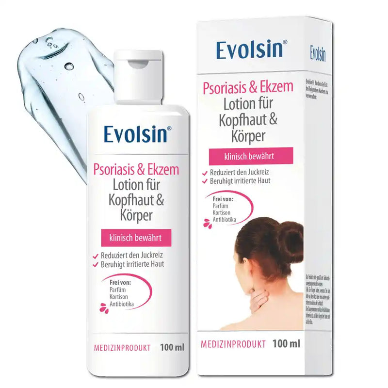 Psoriasis & Ekzem Lotion für Kopfhaut und Körper