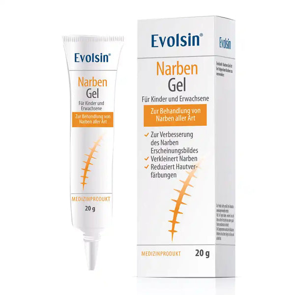 Evolsin Narben-Gel 20g für Kinder & Erwachsene - Narbensalbe