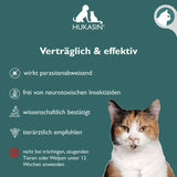 Hukasin® Spot On Katze - Zecken- und Floh Schutz