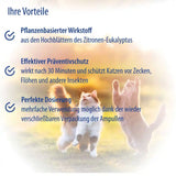 Redisan® Spot on Katze - Pflanzenbasiertes Zeckenmittel OHNE CHEMIE